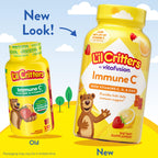 L'il Critters Kids Immune C | Vitamin C and Zinc Gummies | 190 Count | Assorted Fruit Flavors | Gluten and Dairy-Free Children's Gummy Supplement