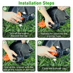 AF-100 Line String Trimmer Weed Eater Spool for Black & Decker 0.065" 30ft