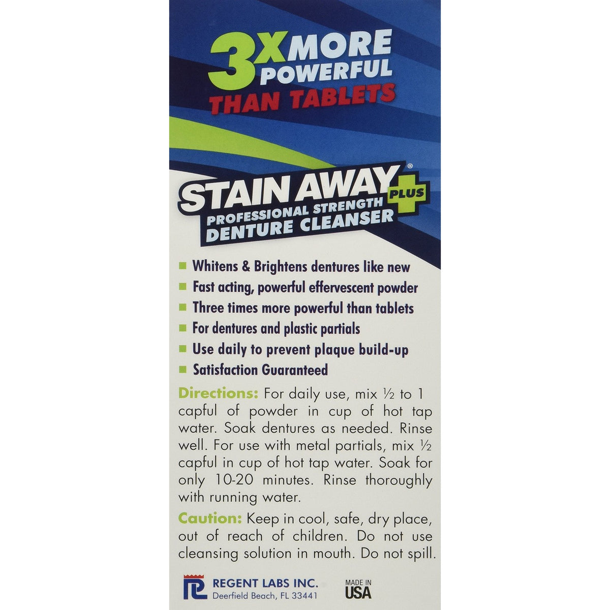 Stain-Away Plus Dental Cleanser, 8.1-Ounce (Pack of 3)