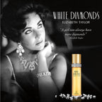 Elizabeth Taylor White Diamonds Eau de Toilette for Women, 3.3 fl oz | Women's floral chypre eau de toilette. Perfume with notes of lily, neroli, warm amber, and sandalwood.