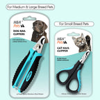 Cat Nail Clipper by H&H Pets - Professional Sharp Stainless Steel Claw Clipper Trimmer with Sturdy Non Slip Handles - For Small Animal & Cats Nail Cutter