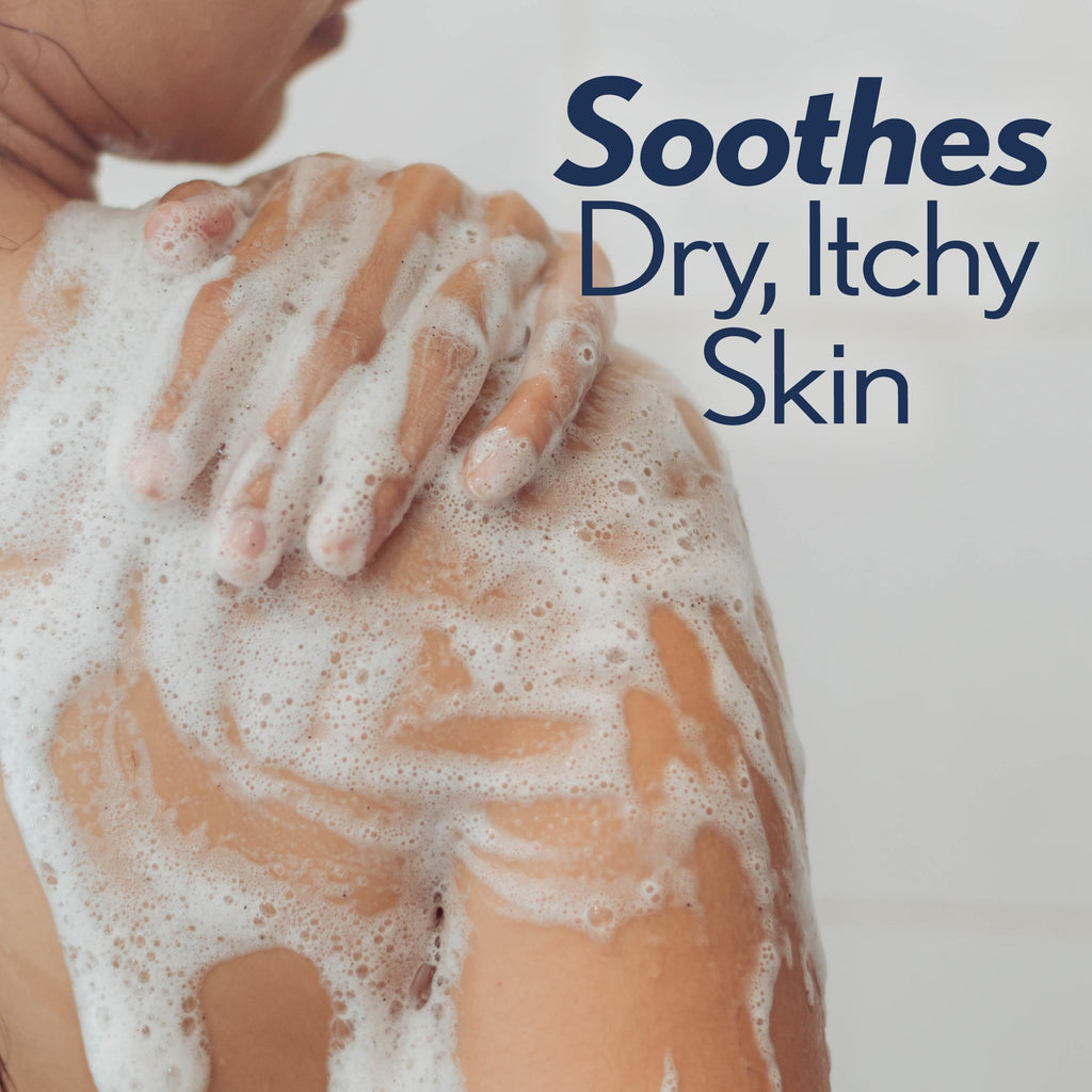 Ivory Body Wash, Deeply Moisturizing, 24hr Nourishing Hydration, Soothes Itchy Dry Skin, Made with Shea Butter Blend, Free of Dyes Heavy Perfumes Parabens & Phthalates, Oatmilk Scent, 27 oz