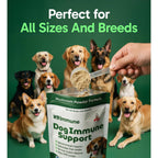 K9 Immune, All-Natural Mushroom Powder for Dogs for Immunity, Digestion, Joints, & Energy, Antioxidant-Rich & USA-Made, Dog Immune Support with Turkey Tail Mushroom for Dogs, 30 Servings