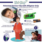 Buy now 3 Green Bedwetting Enuresis Alarm with Loud Sound and Strong Vibration for Boys or Girls, Proven Solution for Bedwettersâ€¦ at indiglob india