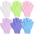 12 Pcs Exfoliating Gloves, Exfoliating Body Scrubber Exfoliator, Korean Exfoliating Mitt, Dead Skin Remover, Exfoliate Bath Shower Gloves, Moroccan Hand Body Scrub Mitt, Loofah Wash Cloth Washcloth | exfoliating
