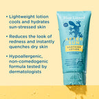 After Sun Soothing Lotion, Lightweight Formula with Shea Butter, Soothes and Moisturizes, Proven to Reduce the Look of Redness, Instant Hydration, Vegan, Hypoallergenic, 6 oz.