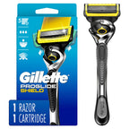 Buy now Gillette ProGlide Shield Razor for Men, Handle + 2 Blade Refills at indiglob india
