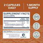 Magnesium Zinc & Vitamin D3, 260mg Complex, High Absorption, 60 Capsules