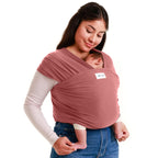 Buy now Sleepy Wrap Stretchy Ergonomic Baby Carrier Sling for Newborns to Toddlers - Hands-Free Lightweight Baby Wrap 7-35 lbs (Dark Gray) at indiglob india