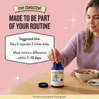 Legendairy Milk Liquid Gold Organic Lactation Support, 60 Capsules | Organic goat's rue, milk thistle, shatavari and fennel provide fenugreek-free lactation and breast milk supply support