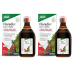 Floradix Iron & Herbs, Herbal Supplement for Men and Women, 8.5 fl oz | Liquid Iron Supplement with Vitamin C, Vitamin B Complex & Ferrous Gluconate Iron for Energy Support & Red Blood Cells*