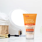 Buy now Neutrogena Oil-Free Acne Face Wash with 2% Salicylic Acid, Daily Exfoliating Scrub & Acne Treatment for Oily, Acne-Prone Skin, Clears Breakouts & Blackheads, 4.2 fl. oz at indiglob india