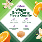 Vitafusion Magnesium Citrate Gummies | Extra Strength 300 mg Per 2 Gummies