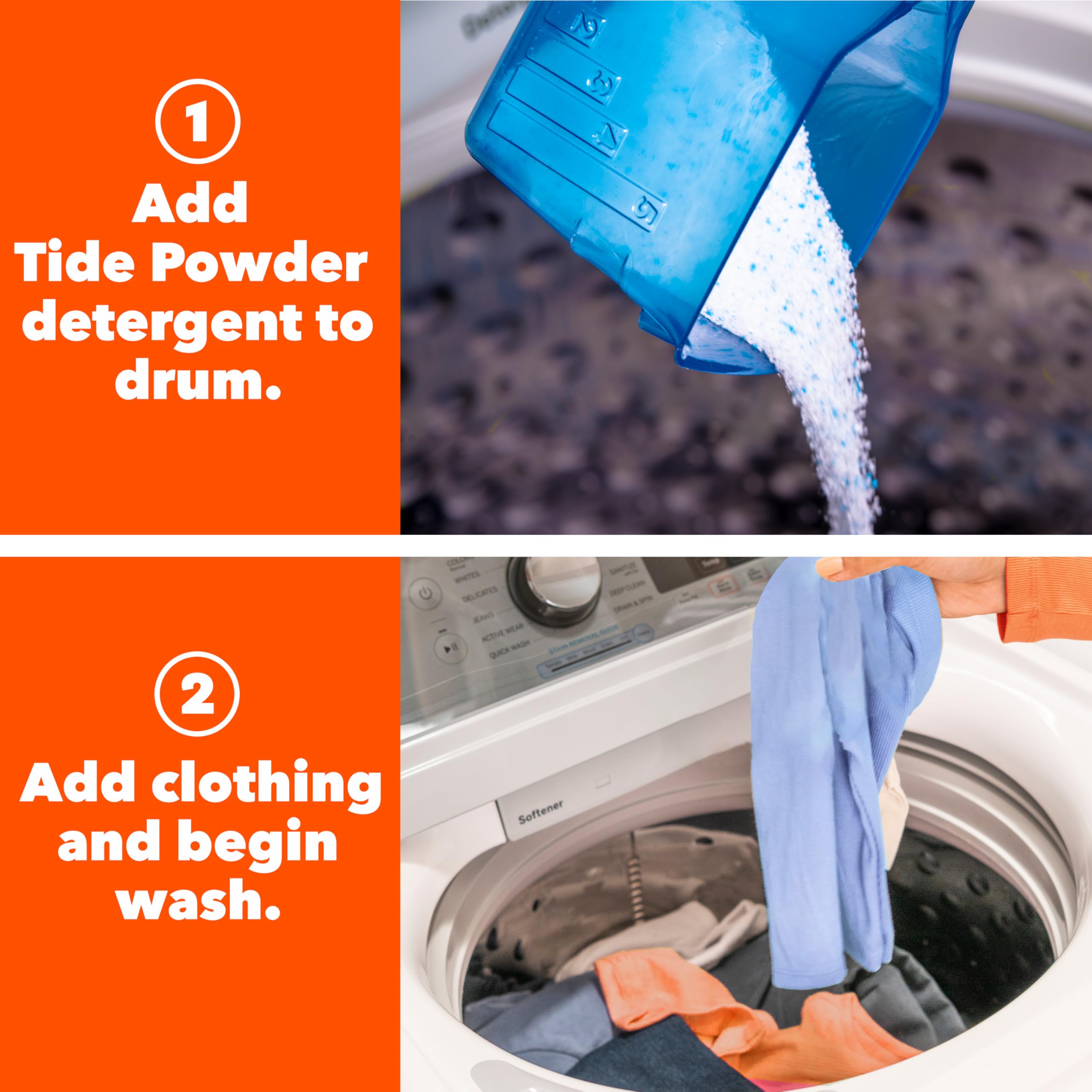 Buy now Tide Powder Laundry Detergent, Original Scent, 75 Loads, 85 oz at indiglob india