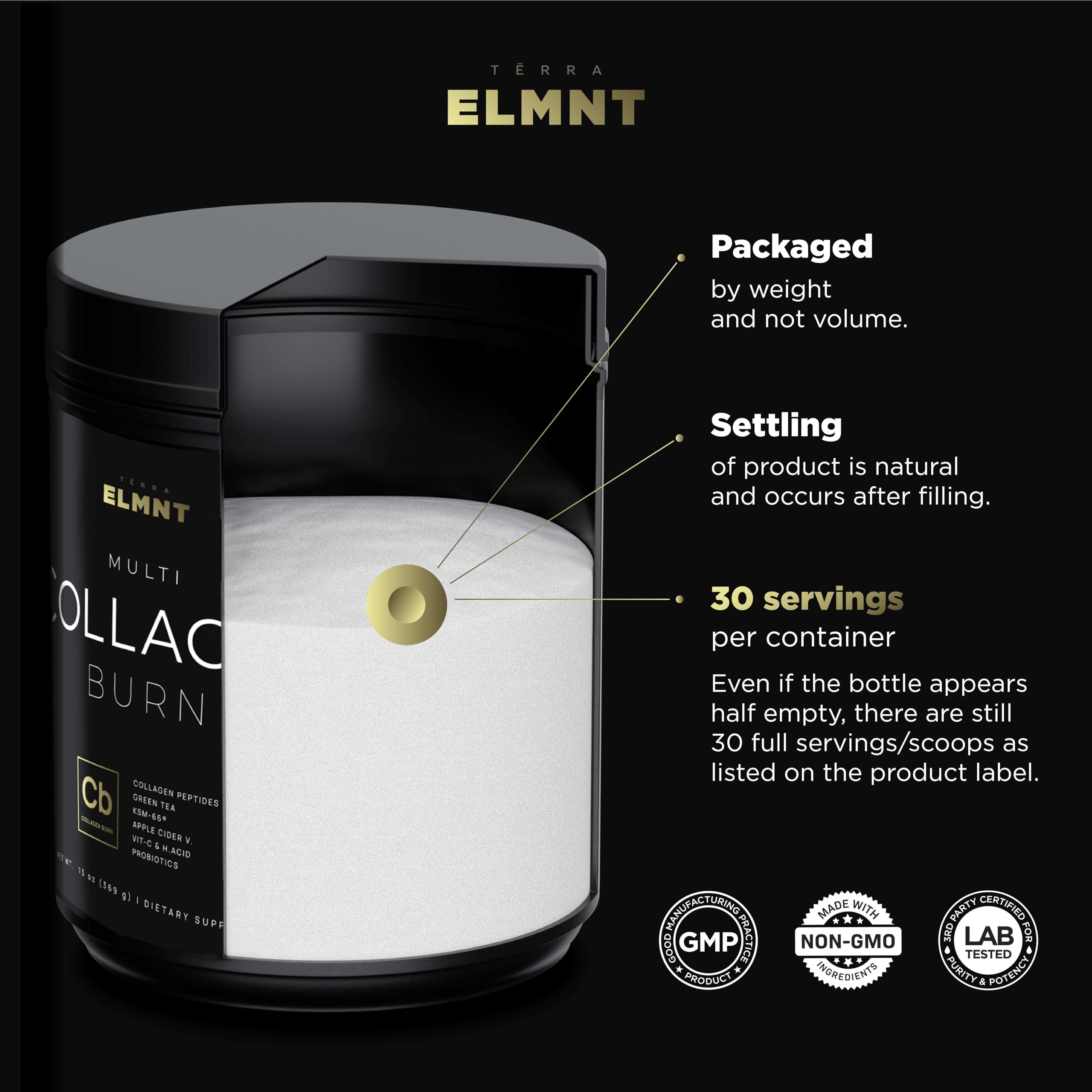 Super Collagen Powder for Women Weight Loss + Beauty w. Probiotics, Hyaluronic Acid, ACV, KSM-66, Biotin - Premium Multi Collagen Peptides Protein Supplement Colageno for Women (Unflavored)