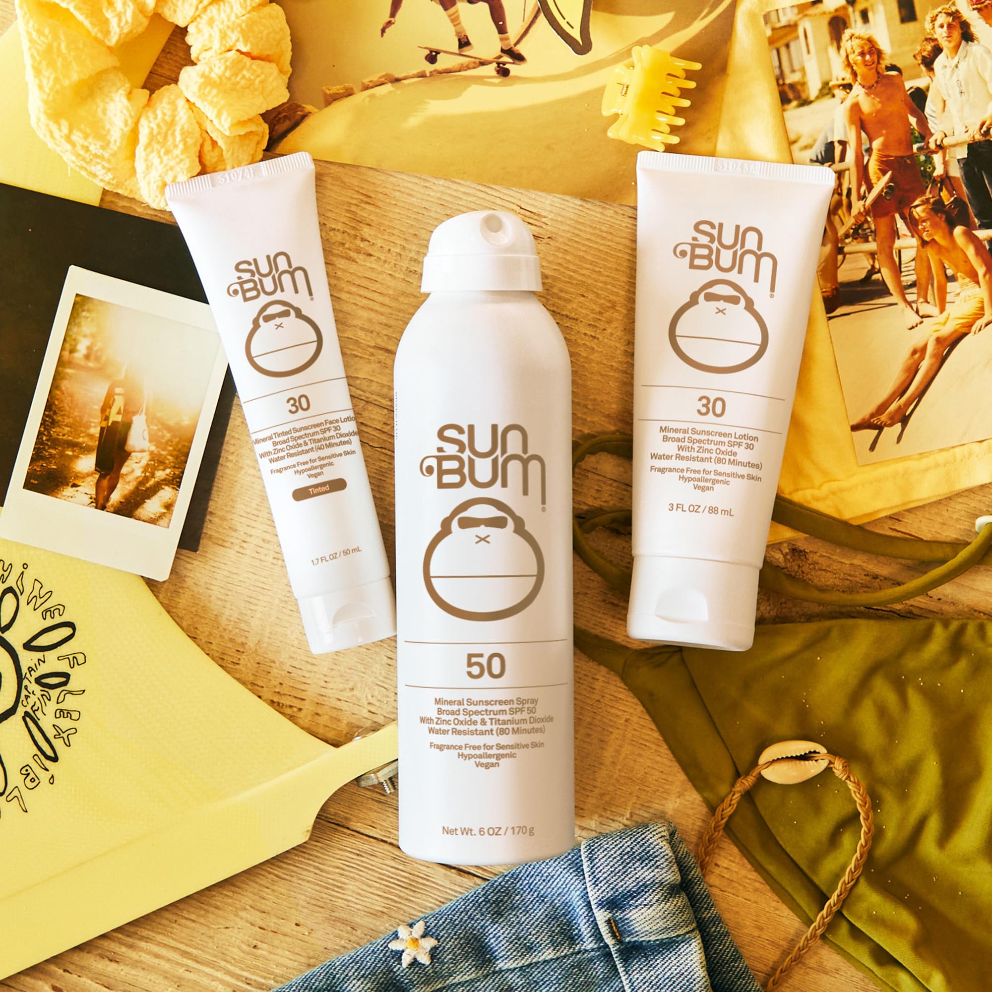 Buy now Sun Bum Mineral SPF 30 Tinted Face Sunscreen - Matte Primer - Broad Spectrum Moisturizing Sunscreen with Vitamin E - Hawaii 104 Act Compliant (Without Octinoxate & Oxybenzone) - Travel Size 1.7 oz at indiglob india