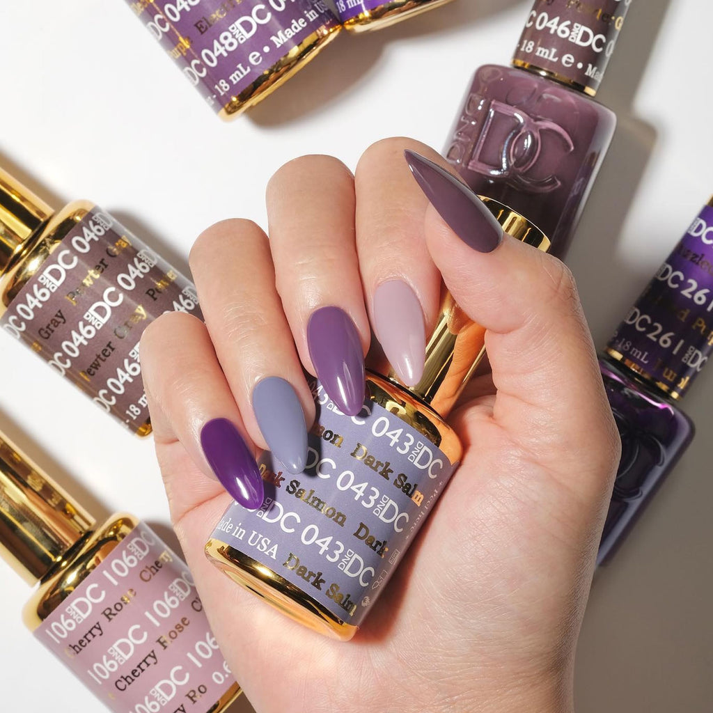 DND Base Gel & Top Gel No Cleanse Duo | Professional UV/LED Base Coat & No Cleanse Top Coat Set, Glossy Chip-Free Finish, Long Lasting Wear, Easy Soak Off Removal
