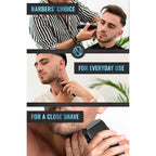 Novah Professional Barber Clippers and Trimmer Set - Foil Shaver Professional Hair Clippers for Men, Mens Cordless Hair Clipper for Barbers Haircut Kit, Fade