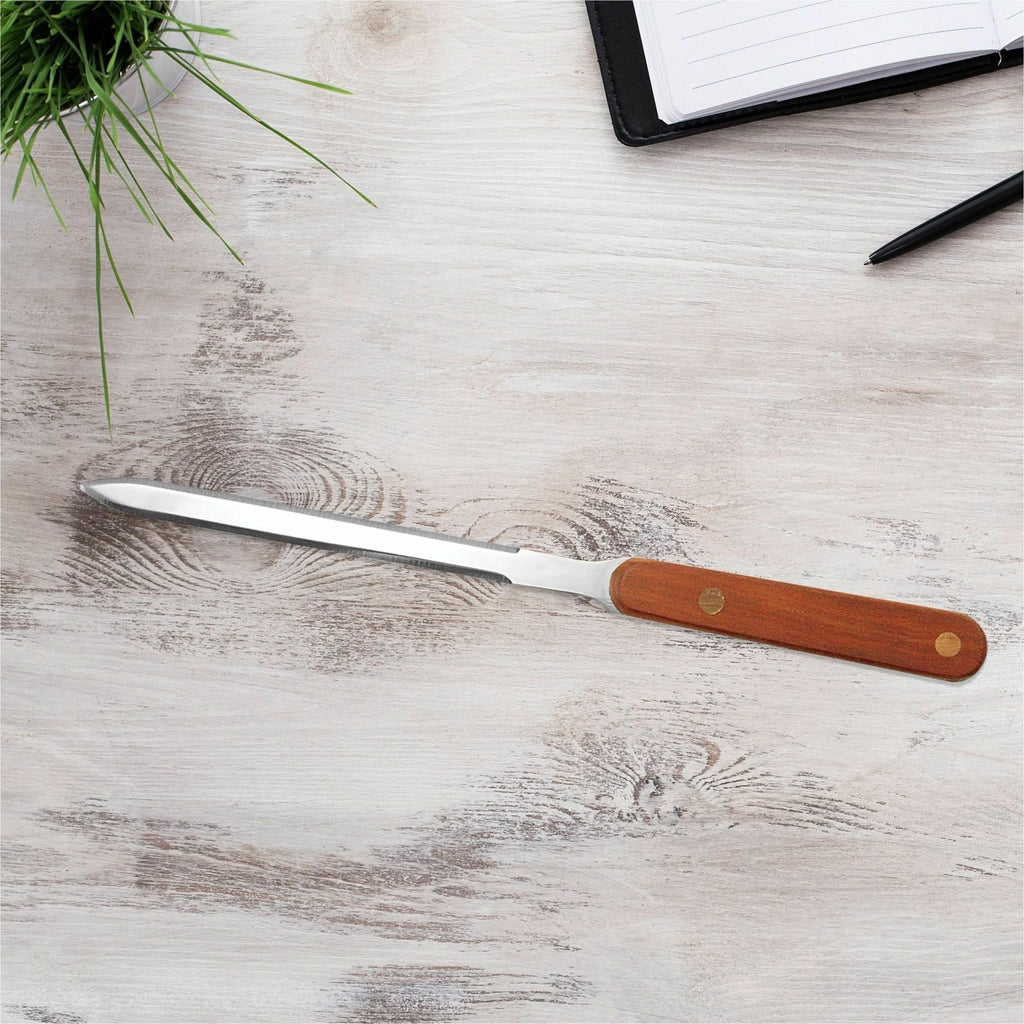 Westcott 29691 All-Purpose Rosewood Handle Letter Opener, 9 in