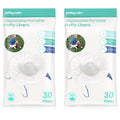 [60 Counts] Disposable Potty Liners compatible with OXO Tot 2-in-1 Go Potty