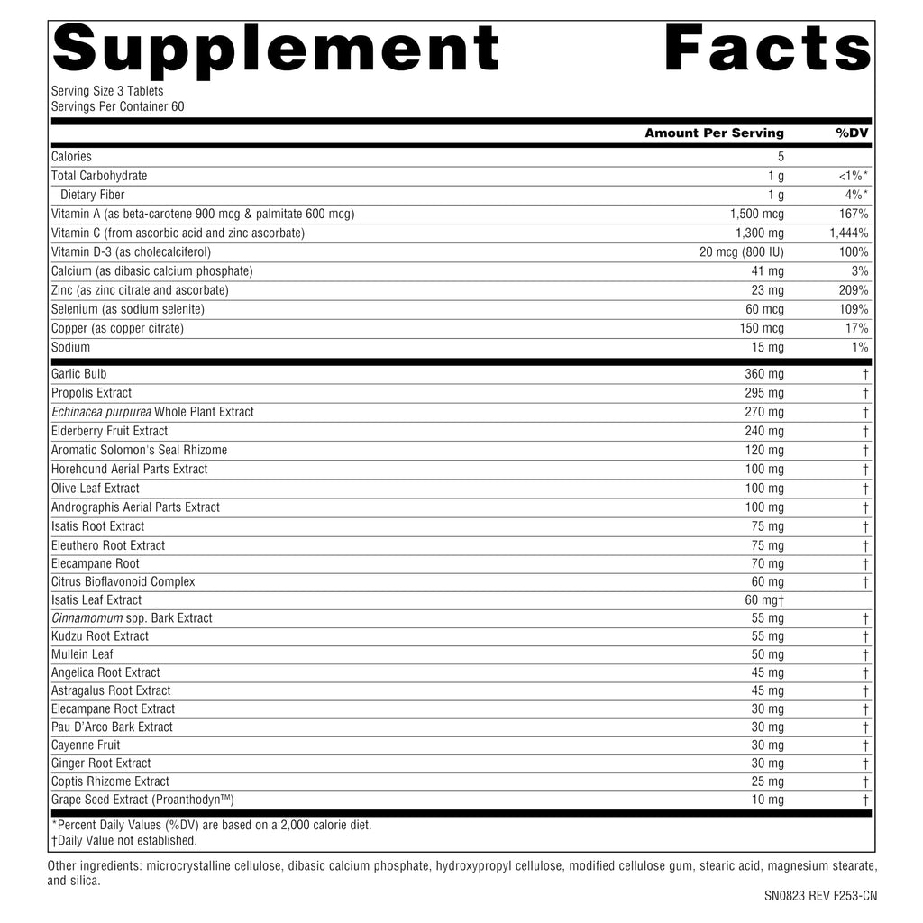 Source Naturals Wellness Formula, Advanced Immune Support* - 180 Tablets | Bio-Aligned Vitamins & Herbal Defense with Vitamin C Plus 30 other Vitamins, Minerals & Herbs for Immune System Support*