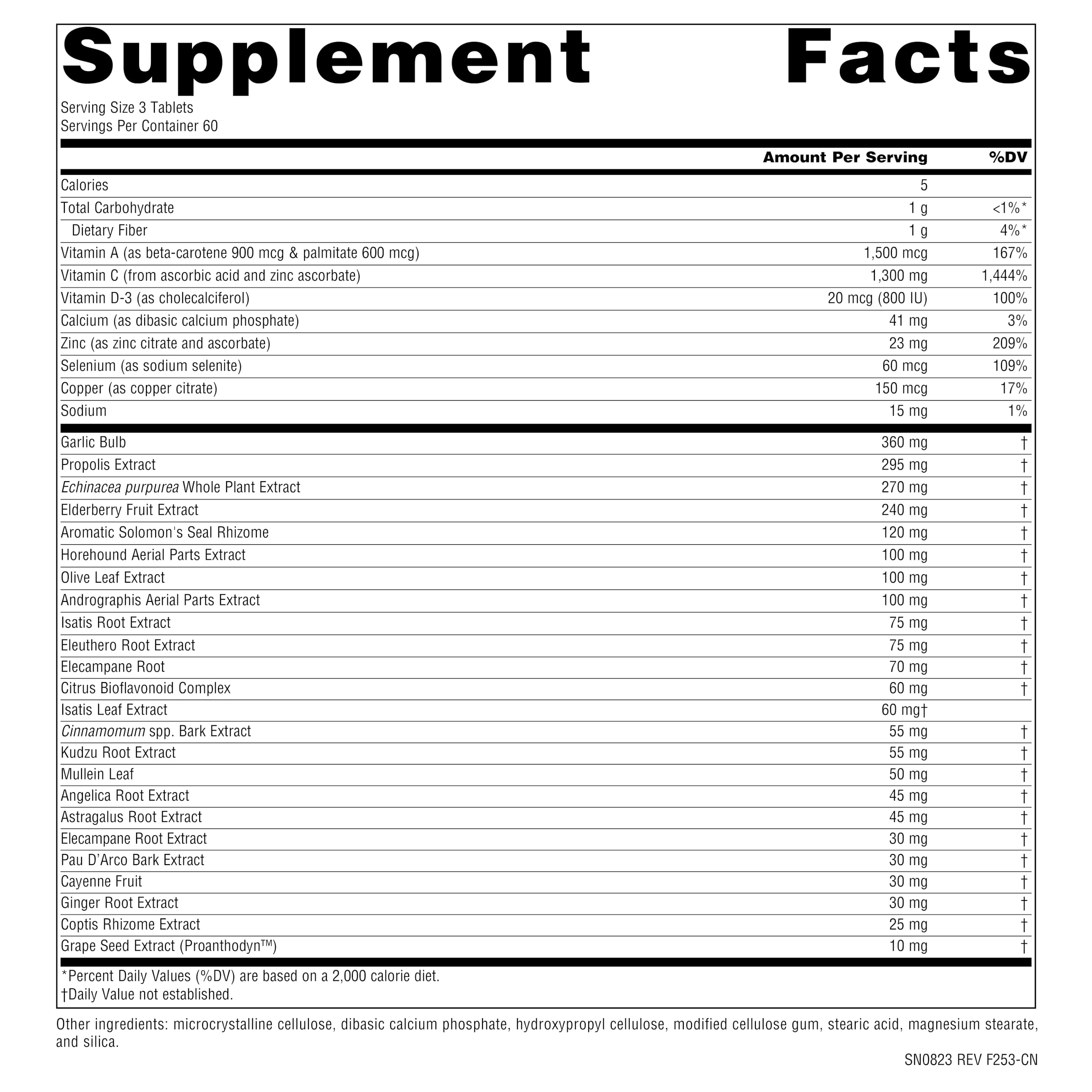 Source Naturals Wellness Formula, Advanced Immune Support* - 180 Tablets | Bio-Aligned Vitamins & Herbal Defense with Vitamin C Plus 30 other Vitamins, Minerals & Herbs for Immune System Support*