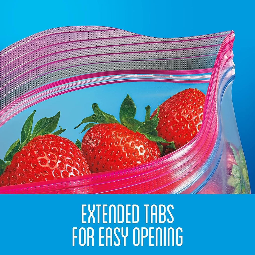 Buy now Ziploc Easy Open, Storage Quart 48 Count at indiglob india