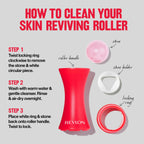 Buy now Revlon Skin Reviving Roller with Rose Quartz for All-Day Facial Reviving & Brightening, Compact & Reusable, Gentle on Skin, 1 count at indiglob india