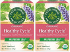 Buy now Traditional Medicinals Organic Raspberry Leaf Herbal Tea, Eases Menstrual Cramps & Supports Healthy Pregnancy, (Pack of 1) - 16 Tea Bags at indiglob india