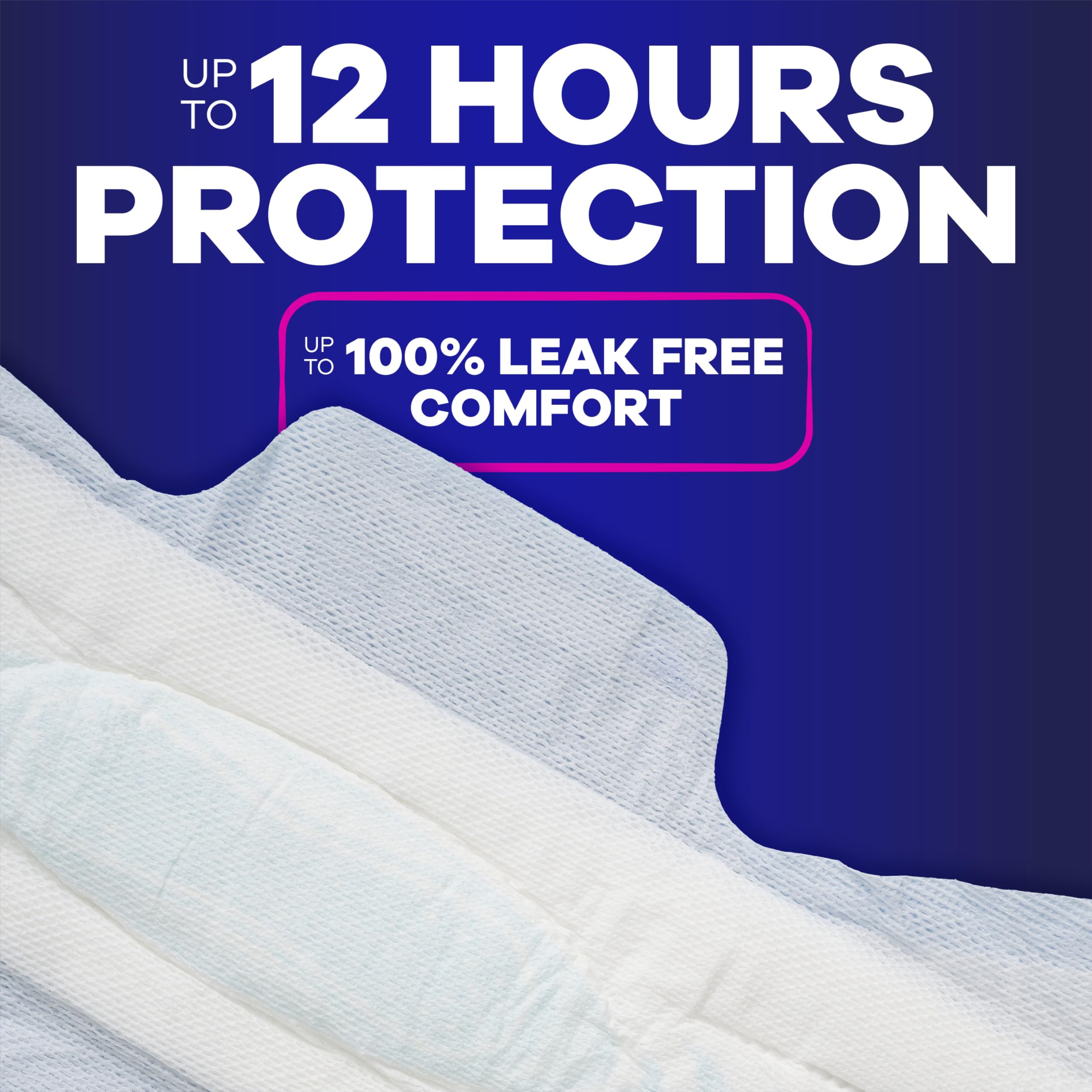 Buy now Always Maxi Overnight Pads with Wings for Women, Size 5, Extra Heavy Overnight Absorbency, Unscented, 36 Count at indiglob india