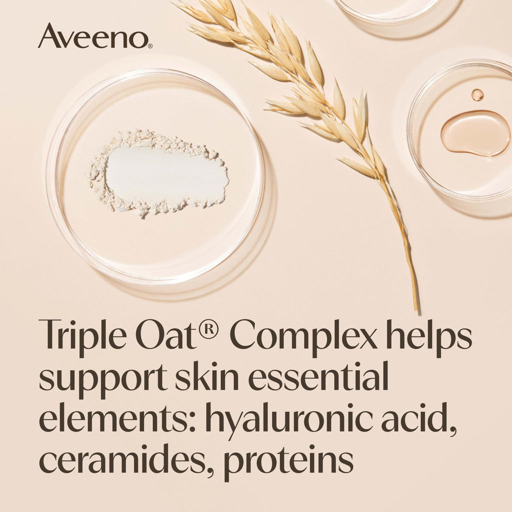 Aveeno Skin Relief Body Wash with Triple Oat Complex, Fragrance-Free, Gentle Daily Body Wash for Sensitive Skin Leaves Itchy, Dry Skin Feeling Soothed & Moisturized, Value Size 33 Fl Oz