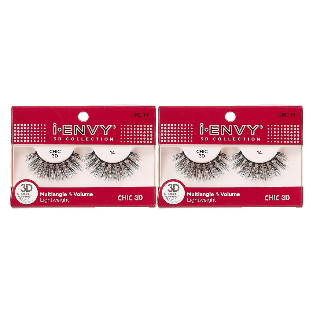 Buy now i-Envy 3D Glam Collection Multi-angle & Volume (2 PACK, KPEI14) 2 PACK KPEI14 at indiglob india