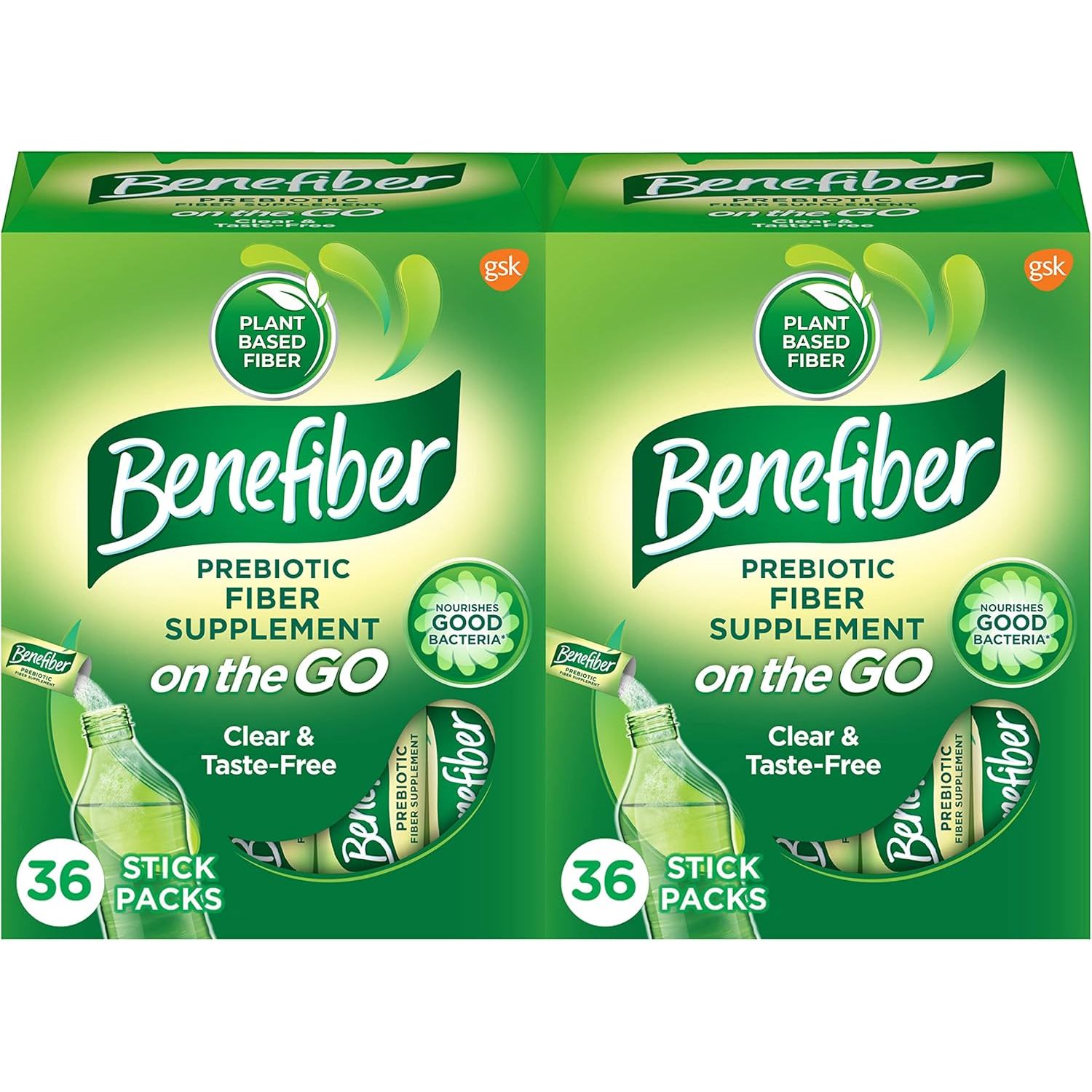 Buy now Benefiber On the Go Prebiotic Fiber Supplement Powder for Digestive Health, Daily Fiber, Unflavored - 28 Sticks (3.92 Ounces) 36 Sticks (Pack of 2) at indiglob india