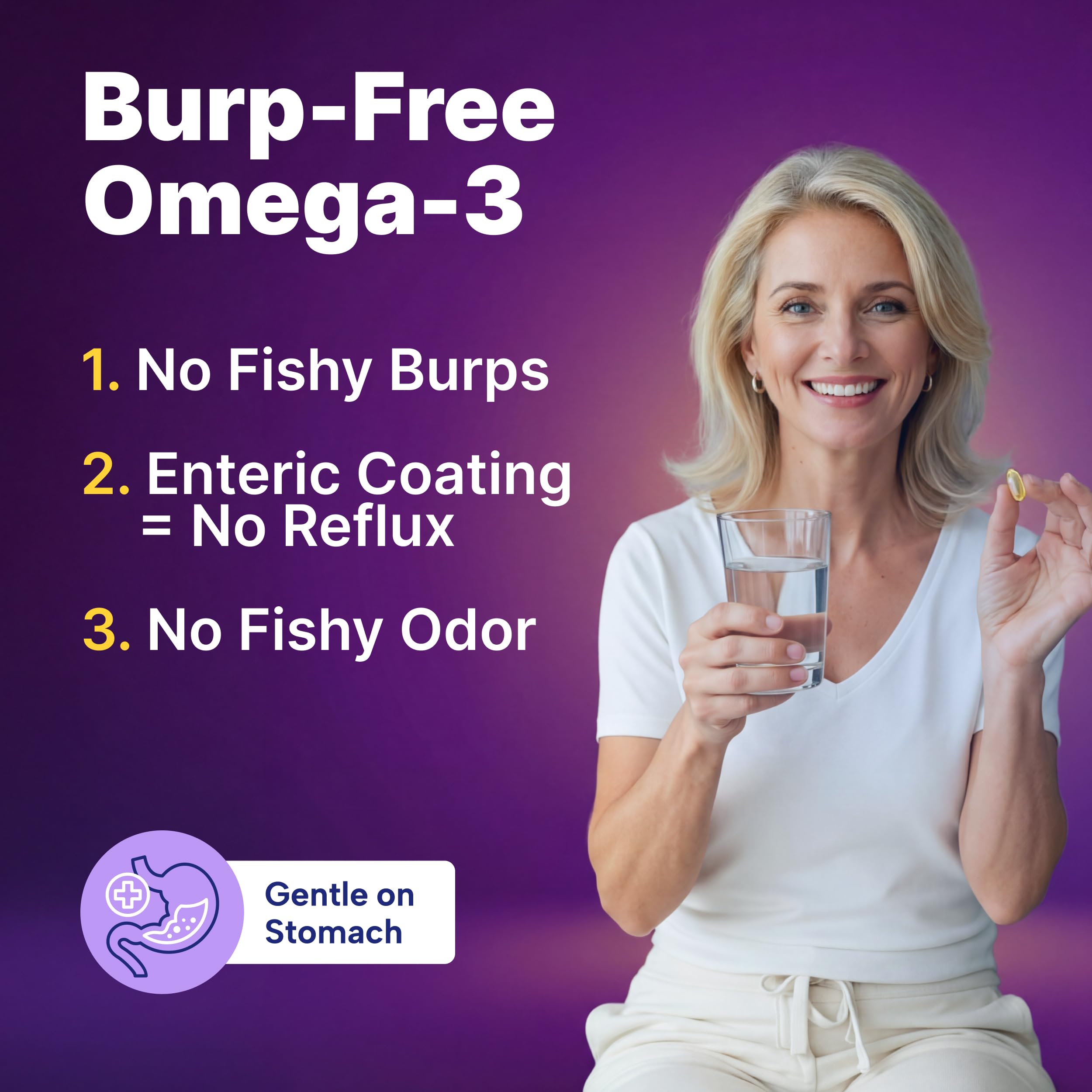 InnovixLabs Triple Strength Omega 3 Fish Oil 900 mg EPA DHA (30 Softgels) | Omega 3 Supplement for Women & Men, Burpless, Brain & Joint Support, Omega-3 Fatty Acid, No Fishy Aftertaste, 30-Day Supply