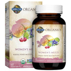 Garden of Life Organics Women's Multivitamin, USDA Organic, 120 Tablets | Vitamin C, D3, Folate, B12, Biotin & Iron, Energy, Heart Health & Radiant Skin, Non-GMO, Vegan