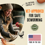 Roosty's Chicken De-wormer Capsules, Poultry Wormer, 120 Count