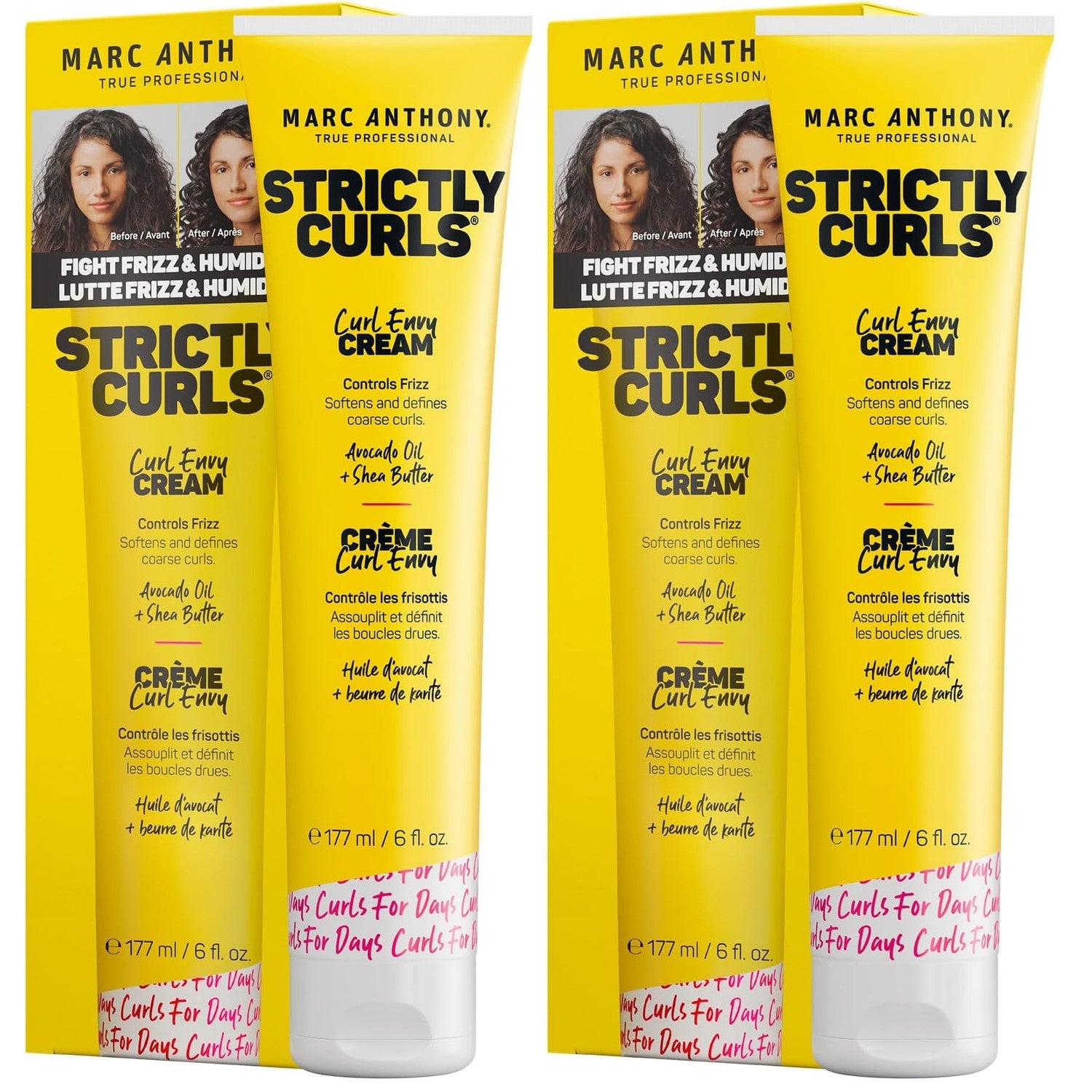 Marc Anthony Strictly Curls Defining Lotion - Light Gel - Curly & Wavy Hair | Frizz Taming Styling Hair Cream-Gel for Long Lasting Curl Definition, Bounce & Shine for Fine to Medium Curls & Waves