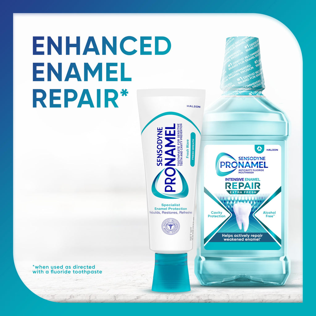 Sensodyne Pronamel Fresh Breath Enamel Toothpaste, 4 oz (4 Pack)