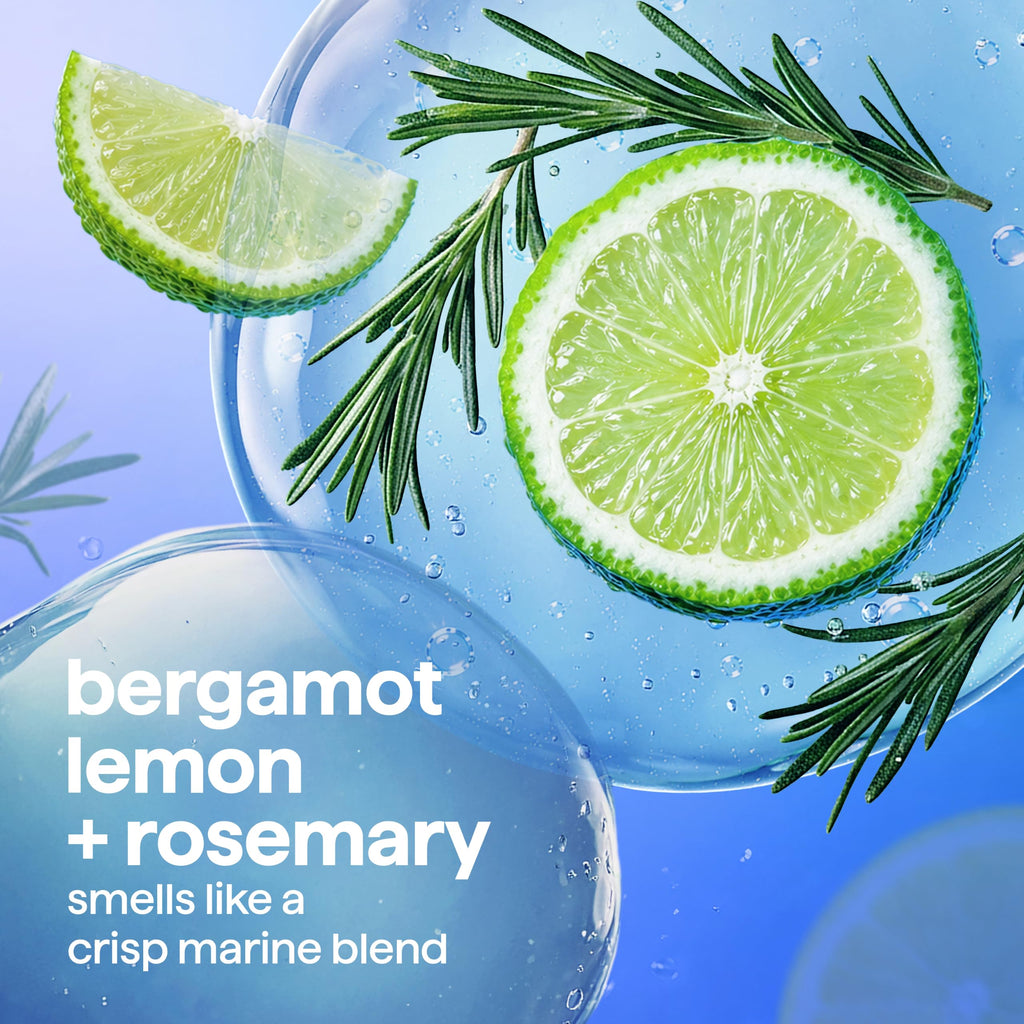 method Gel Hand Wash Refill, Sea Minerals, 34 fl oz | Refills Up to 3X, Hydrates & Softens Skin, Designed for Gentle Everyday Cleansing, With Notes of Bergamot, Lemon & Rosemary