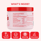 Peach Perfect Inositol Powder Multivitamin, Pink Lemonade Flavor – 4g Myo & D-Chiro Inositol, DIM, Zinc, Magnesium Glycinate, Vitamin D3 – Supports Women’s Health, Cycle, Energy, 30 SVG