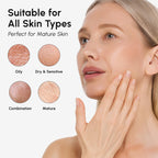 MAREE Collagen Facial Mask with Hyaluronic Acid — Sheet Face Mask Skincare — Centella Asiatica, Green & Red Algae Extract — Hydrating Facemask For Women Skin Care — Mascarillas Para La Cara — 6 Count