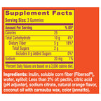 Metamucil Fiber Gummies for Adults, No Sugar Added Orange Flavor, 5g Plant Based Prebiotic Fiber Supplement Blend, 72 Count
