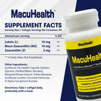 Macuhealth Triple Carotenoid Formula - Eye Vitamins for Adults | 90 softgels, 3 months supply, Advanced Eye Support & Health Eye Formula, triple carotenoid, micro micelle, softygels