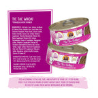 Weruva Wet Cat Food, Tic Tac Whoa with Tuna and Salmon Pate, 5.5oz Can, Pack of 8