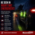 Ready America 27217 8-Hour Emergency Lightsticks, Green (2 Pack)