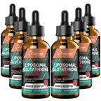 2000MG Liposomal Glutathione Liquid Drops, Ultra High Absorption, Natural Detoxification, Immune System & Skin Support*, L-Glutathione, Vitamin C & Hyaluronic Acid, Capsules Alternative, 2.02 OZ