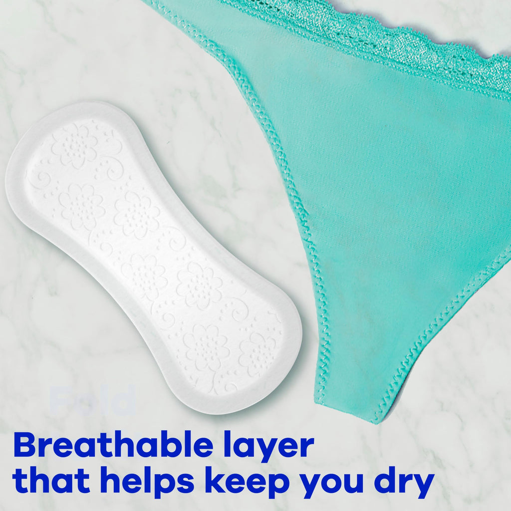 Always Panty Liners for Women Premium Cotton Liners 200 Count