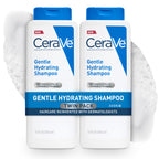 CeraVe Gentle Hydrating Shampoo with Hyaluronic Acid for Hair & Scalp, 12oz | Leaves Hair and Scalp Soft and Healthy-Looking with Ceramides, Niacinamide and A Color Safe Formula