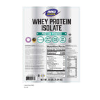 Buy now NOW Foods Sports Nutrition, Whey Protein Isolate, 25 g With BCAAs, Unflavored Powder, 10-Pound at indiglob india
