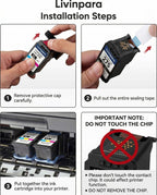 PG-275 XL/CL-276 XL Ink Cartridges Combo Pack Compatible with Canon 275 276 XL for Pixma TR4720 TR4722 TS3522 TS3722 TS3700 TR4700 TS3500 TS3520 Printers, 2-Pack, High Yield 2-Pack